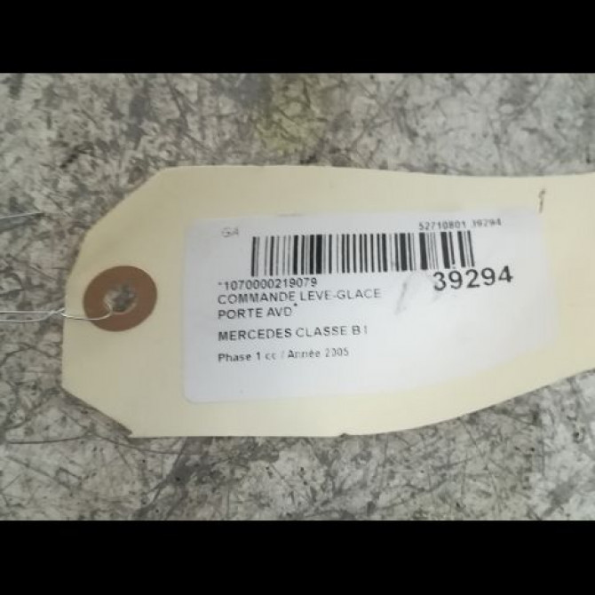 Commande lève-glace porte avant droite occasion MERCEDES CLASSE B I Phase 1 06-2005->04-2008 B200CDI 140ch 2