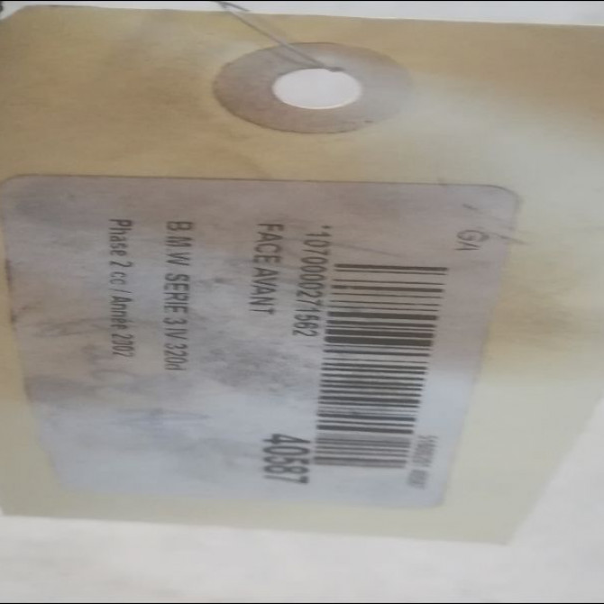 Face avant occasion B.M.W. SERIE 3 IV Phase 2 09-2001->03-2005 320d 51717111691 2