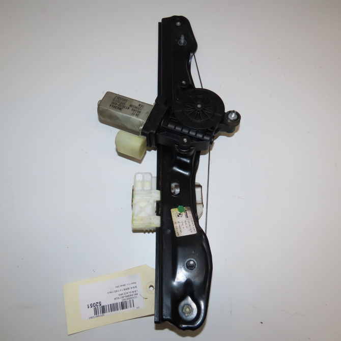 Mecanisme+moteur leve-glace arg occasion B.M.W. SERIE 1 II Phase 1 08-2011->06-2015 116D 116ch 51357281883 2