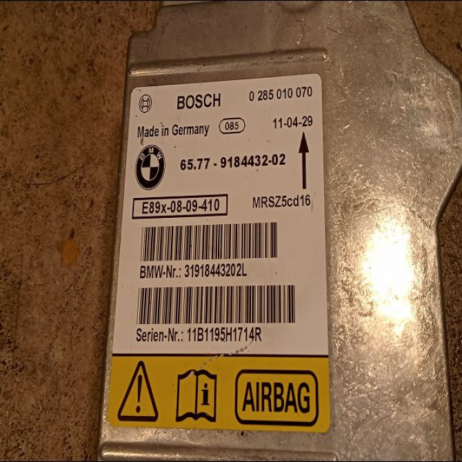 Boitier pyrotechnique occasion B.M.W. SERIE 3 V Phase 2 09-2008->12-2011 318i 143ch 65779184432 2