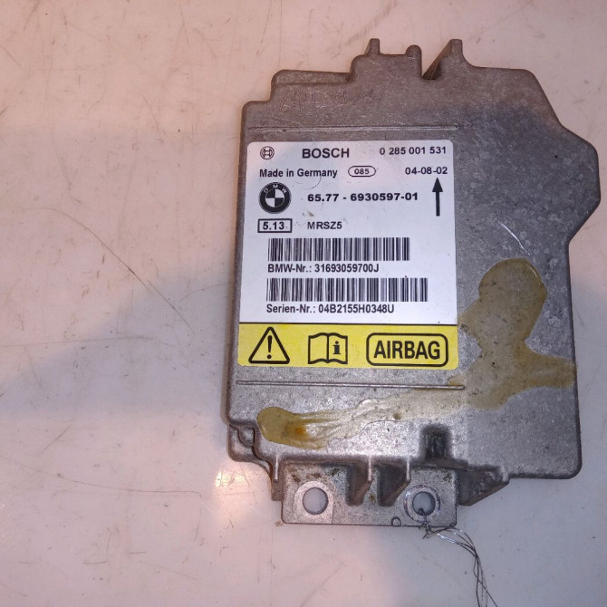 Boitier pyrotechnique occasion B.M.W. SERIE 1 I Phase 1 05-2004->12-2006 118i 129ch 65779184432 1