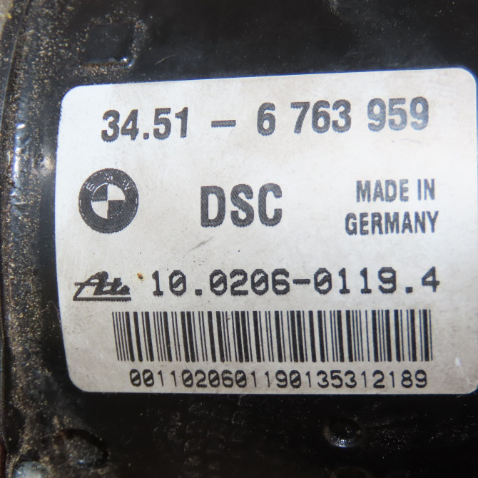 Unité hydraulique ABS occasion B.M.W. SERIE 3 IV Phase 2 09-2001->03-2005 34512460488 4