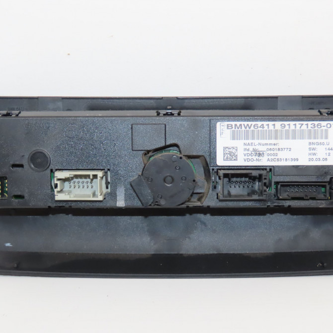 Commande de chauffage occasion B.M.W. SERIE 3 V Phase 1 03-2005->09-2008 318D 122ch 64119286618 2