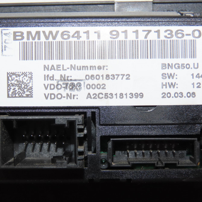 Commande de chauffage occasion B.M.W. SERIE 3 V Phase 1 03-2005->09-2008 318D 122ch 64119286618 4