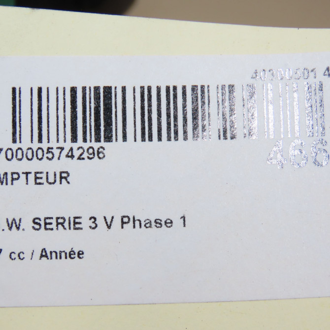 Compteur occasion B.M.W. SERIE 3 V Phase 1 03-2005->09-2008 62109316156 7