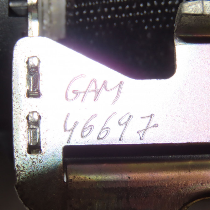 Ceinture centrale arriere occasion B.M.W. SERIE 3 V Phase 1 03-2005->09-2008 72117245883 5