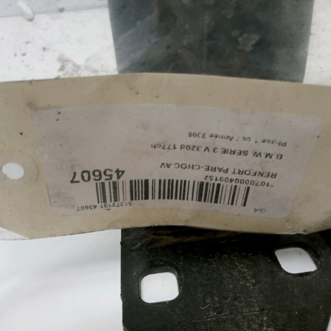 Renfort pare-choc avant occasion B.M.W. SERIE 3 V Phase 1 03-2005->09-2008 320d 177ch 51117146645 2