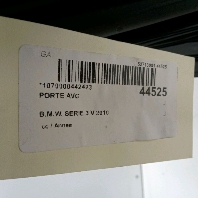 Porte avant gauche occasion B.M.W. SERIE 3 V 41007203643 3