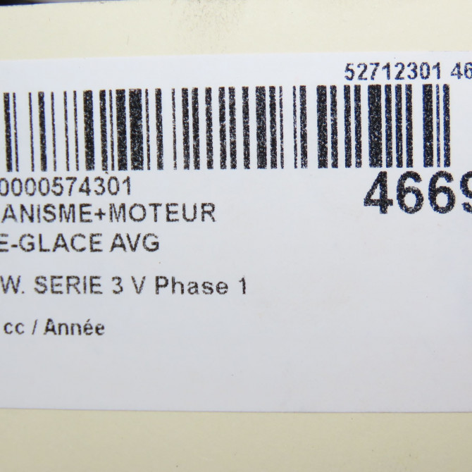 Mecanisme+moteur leve-glace avg occasion B.M.W. SERIE 3 V Phase 1 03-2005->09-2008 51337140587 7