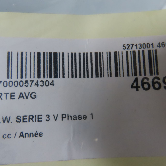 Porte avant gauche occasion B.M.W. SERIE 3 V Phase 1 03-2005->09-2008 41007203643 6