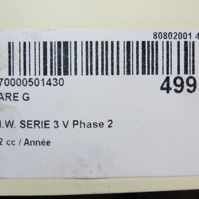 Phare gauche occasion B.M.W. SERIE 3 V 658941015 6