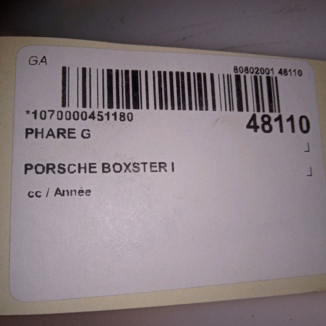 Phare gauche occasion 5