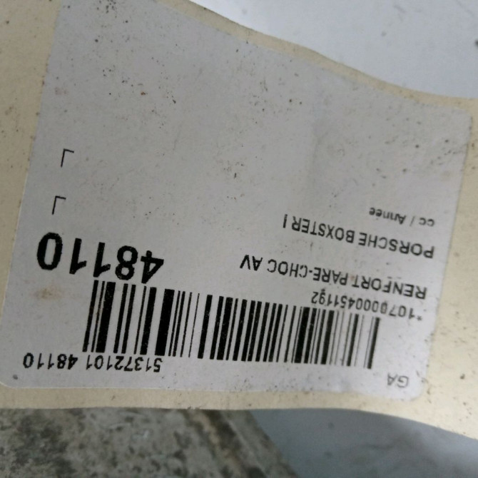 Renfort pare-choc avant occasion 2