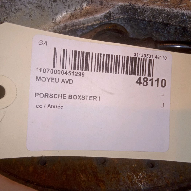 Moyeu avd occasion 5