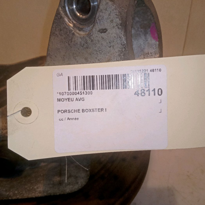 Moyeu avg occasion 5