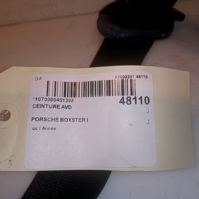 Ceinture avant droite occasion 4