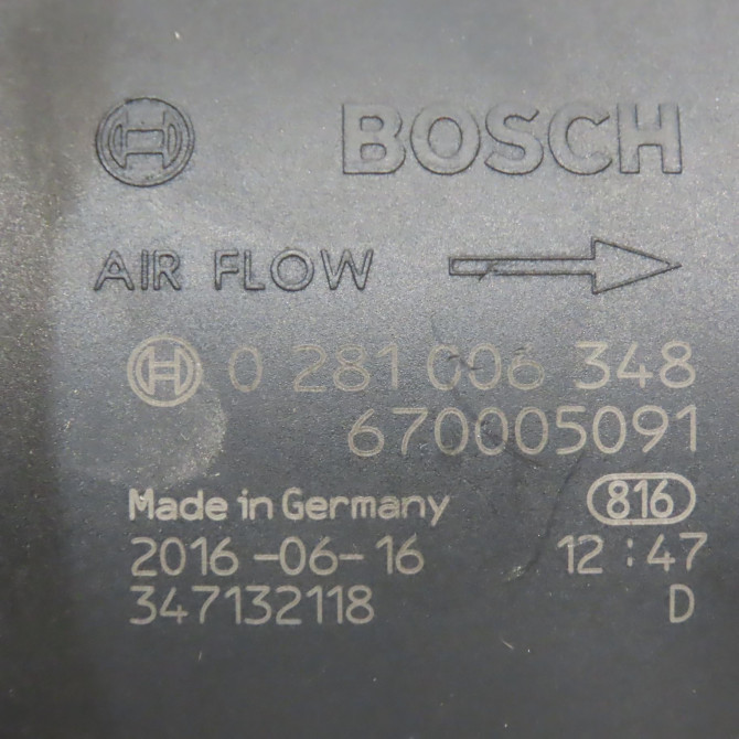 Debimetre air occasion 6