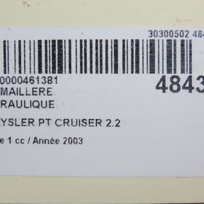 Cremaillere hydraulique occasion CHRYSLER PT CRUISER Phase 1 09-2000->12-2005 2.2 crd 120ch 5272289AF 6