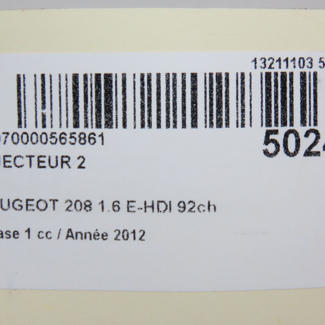 occasion PEUGEOT 208 208 Phase 1 2012-03-01->2015-09-30 1.6 E-HDI 92ch 1980S5 5