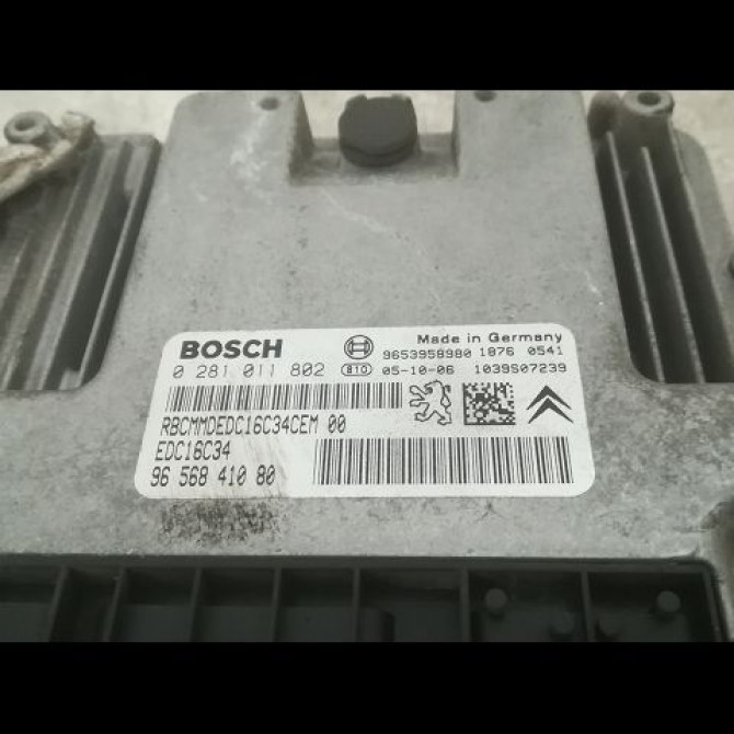 Calculateur moteur occasion CITROEN XSARA PICASSO Phase 2 02-2004->12-2010 1.6 HDI 110ch 1939AQ 3