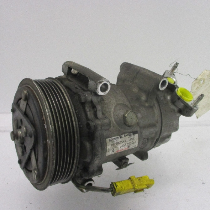 Compresseur air conditionne occasion PEUGEOT 1007 Phase 1 04-2005->12-2010 9655191680 1