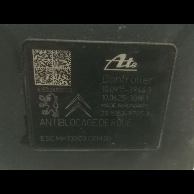 Unité hydraulique ABS occasion CITROEN C3 PICASSO Phase 1 02-2009->08-2012 1.6 HDi 16v 90ch 1616781280 4