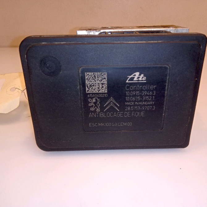 Unité hydraulique ABS occasion CITROEN C3 II Phase 2 03-2013->12-2016 1.6 HDI 75ch 1616763480 1