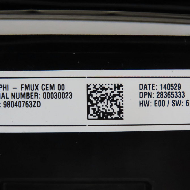 Autoradio occasion CITROEN C4 II Phase 1 10-2010->01-2015 1.6 HDI 90ch 1613842980 4