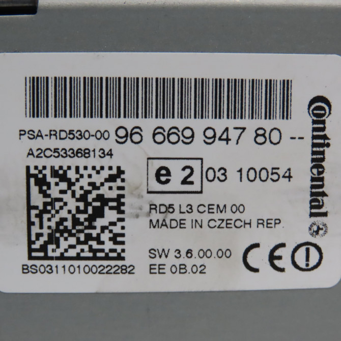 Autoradio occasion CITROEN C4 II Phase 1 10-2010->01-2015 1.6 HDI 90ch 1613842580 4