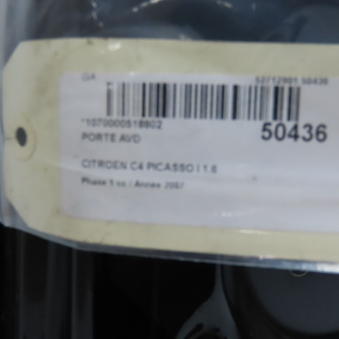 Porte avant droite occasion CITROEN C4 PICASSO I Phase 1 01-2007->10-2013 1.6 HDi 16v 110ch 9004Y0 4