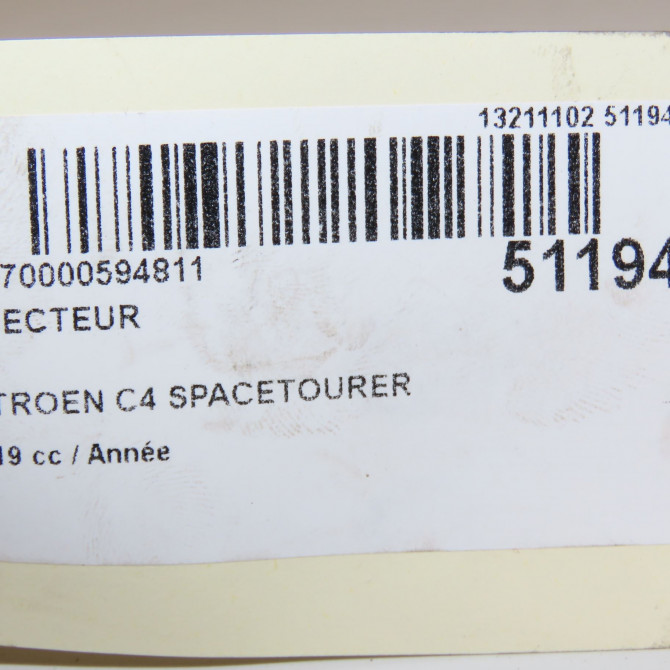 Injecteur occasion CITROEN 5