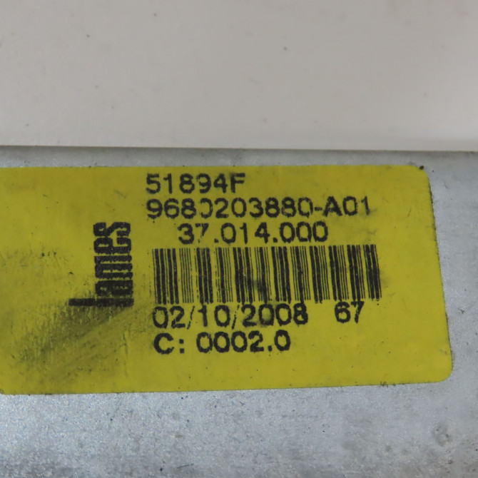 Mecanisme leve-glace arrière gauche occasion PEUGEOT 207 Phase 1 SW 07-2007->03-2013 9223C4 3