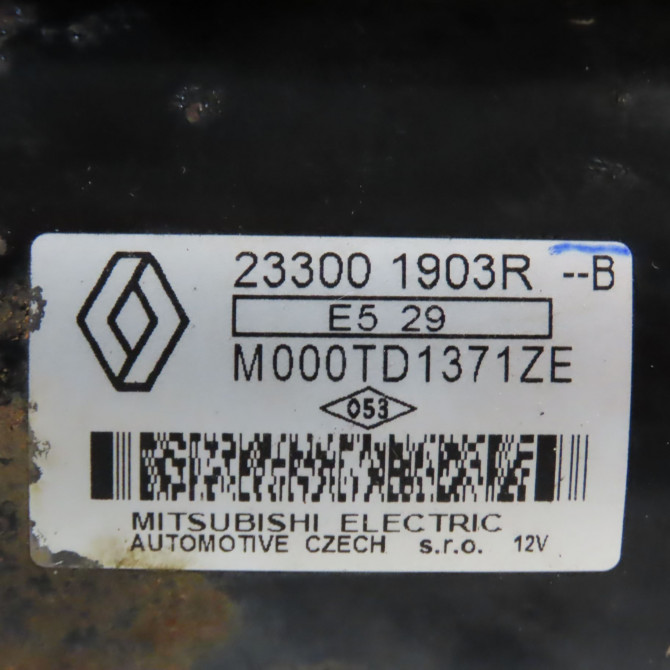 Démarreur occasion DACIA DUSTER Phase 2 09-2013->... 1.6i 115ch 233008362R 5