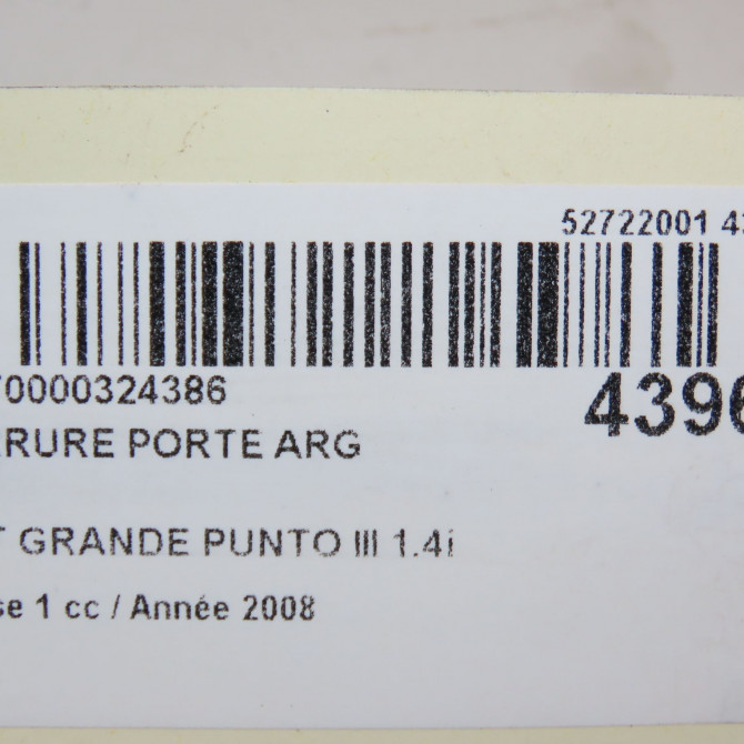 Serrure porte arg occasion  52065117 8