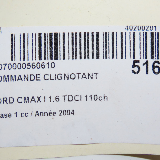 Commande clignotant occasion FORD CMAX I Phase 1 09-2003->03-2007 1.6 TDCI 110ch 1222986 5