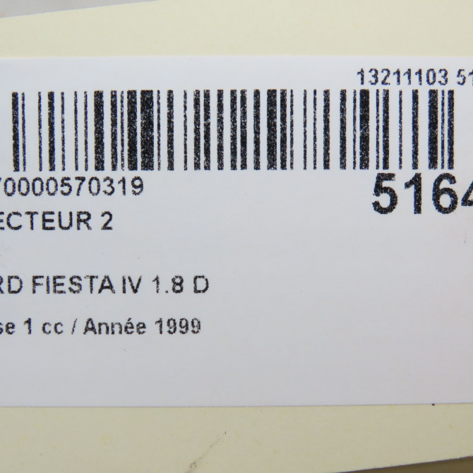 occasion FORD FIESTA IV Phase 1 09-1995->09-1999 1.8 D 1127445 3