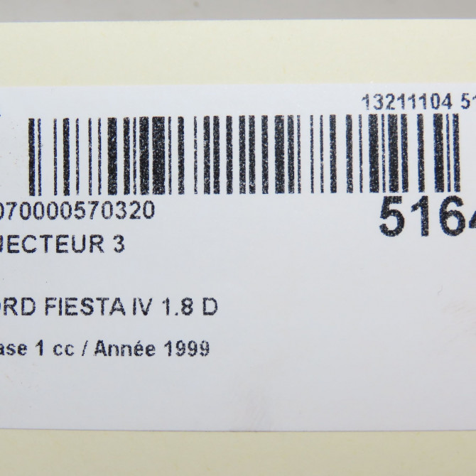 occasion FORD FIESTA IV Phase 1 09-1995->09-1999 1.8 D 1127445 3