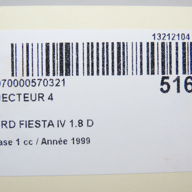 occasion FORD FIESTA IV Phase 1 09-1995->09-1999 1.8 D 1127445 3
