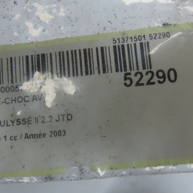 Pare-choc avant occasion FIAT ULYSSE II Phase 1 09-2002->06-2010 2.2 JTD 9464231288 6