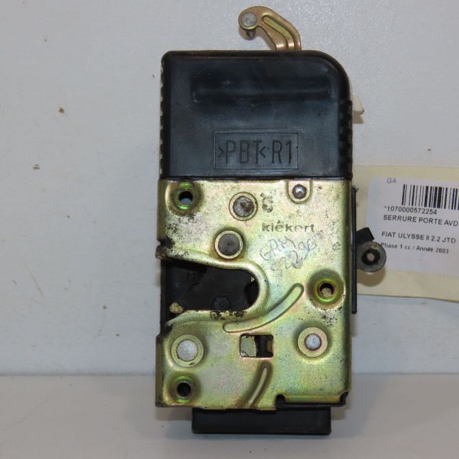 Serrure porte avd occasion FIAT ULYSSE II Phase 1 09-2002->06-2010 2.2 JTD 9645109880 1