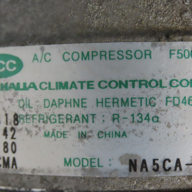 Compresseur air conditionne occasion HYUNDAI TUCSON I Phase 1 09-2004->10-2010 2.0 CRDI 140ch 2WD 977012E200 5