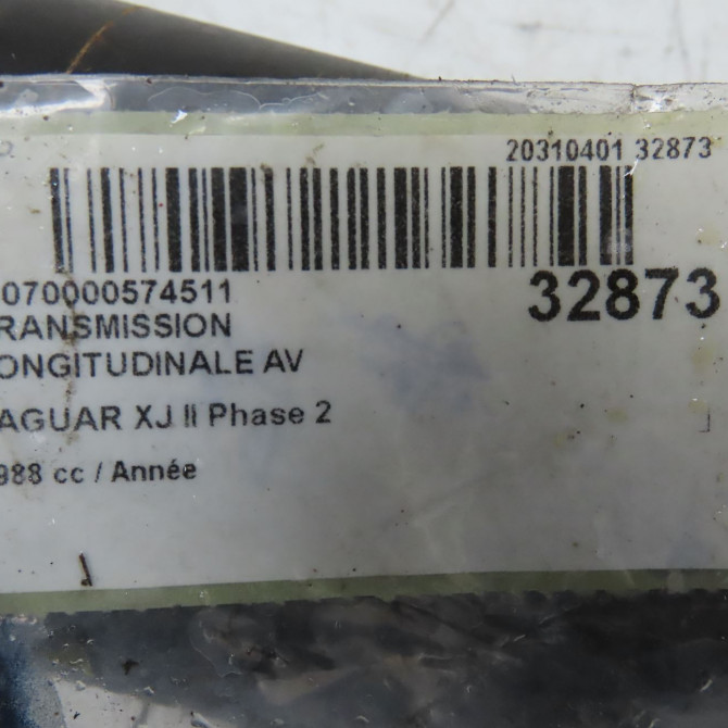 Transmission longitudinale av occasion JAGUAR XJ II Phase 2 COUPE 01-1987->09-1991 4