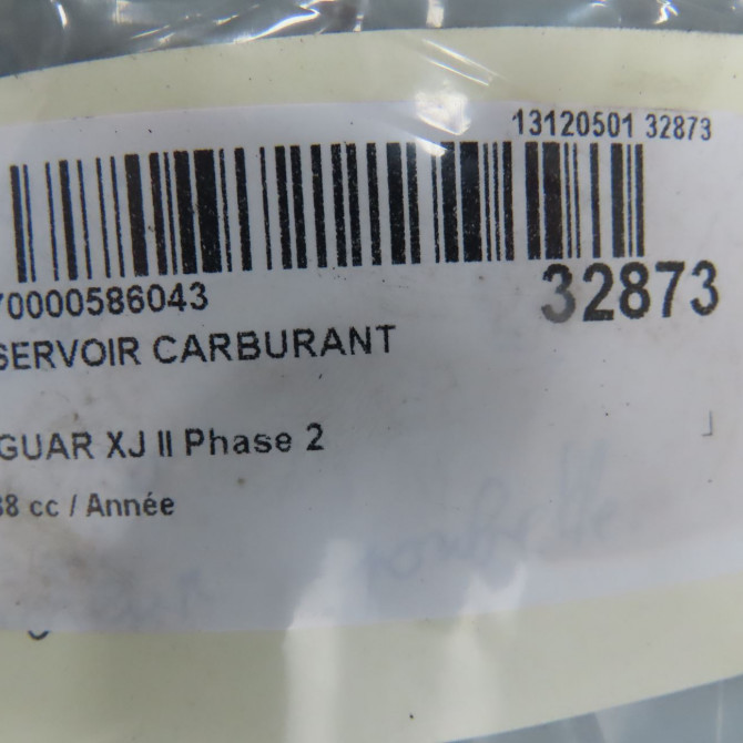 Reservoir carburant occasion JAGUAR XJ II Phase 2 COUPE 01-1987->09-1991 6