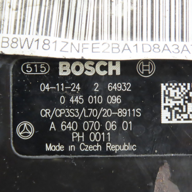 Pompe hp occasion MERCEDES CLASSE A II Phase 1 12-2004->04-2008 2.0 CDI 16v 110ch 6400700701 2