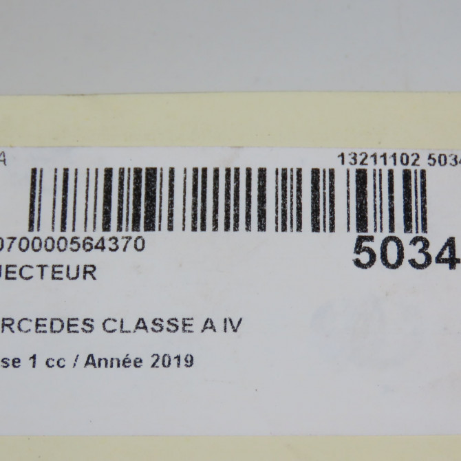 Injecteur occasion MERCEDES 146 Phase 1 04-1995->04-1999 A180 1.5D 116ch 5