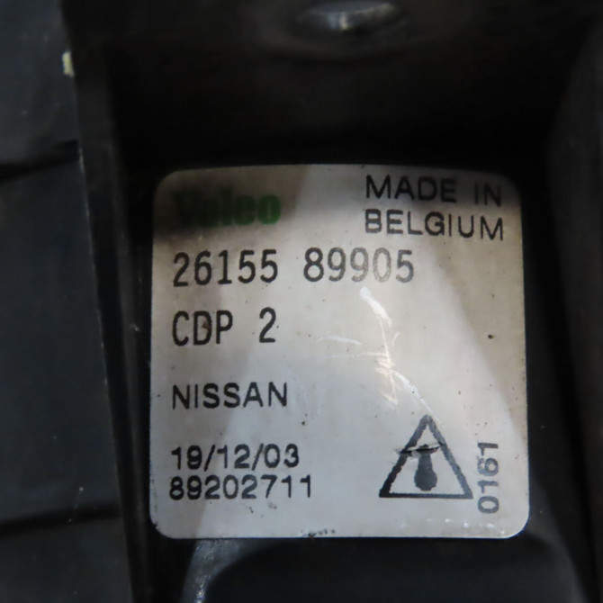 Phare antibrouillard avant gauche occasion NISSAN ALMERA II Phase 2 09-2002->12-2005 26155AU326 3