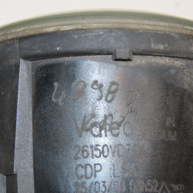 Phare antibrouillard avant droit occasion NISSAN NOTE I phase 2 03-2009->02-2014 1.5 DCI 86ch 261508992C 3