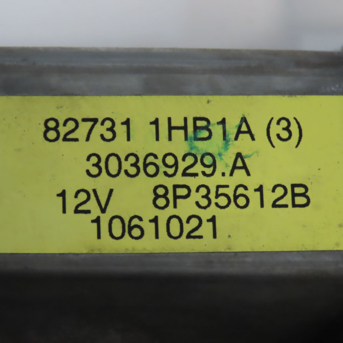 Mecanisme+moteur leve-glace ard occasion NISSAN NOTE II Phase 1 09-2013->... 1.5DCI 90ch 827203VV0A 4