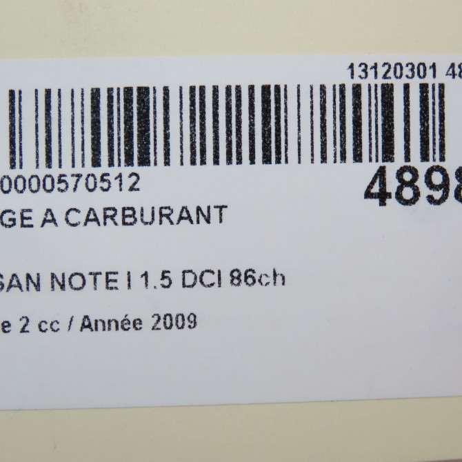 Jauge a carburant occasion NISSAN NOTE I phase 2 03-2009->02-2014 1.5 DCI 86ch 170409U21CRE 6