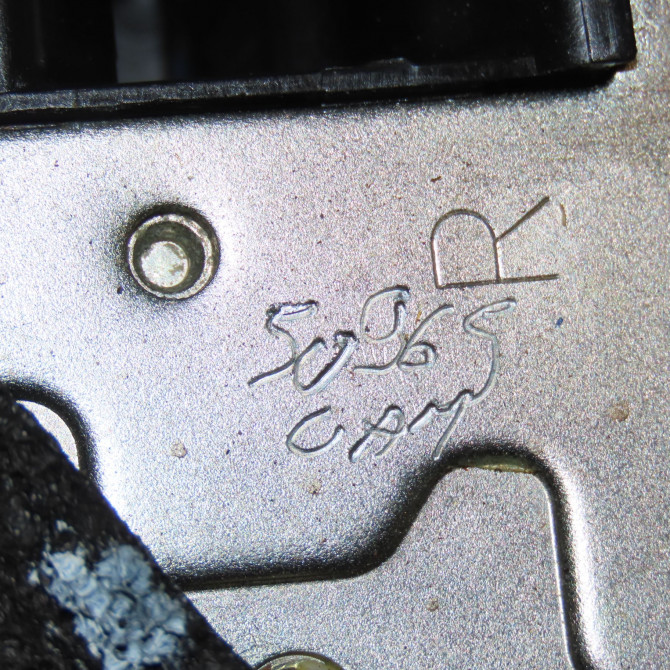 Serrure porte ard occasion NISSAN NOTE II Phase 1 09-2013->... 1.5DCI 90ch 825003VV0A 6